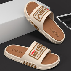 2024 New Men's Summer Outdoor Slippers with Soft Bottom, Squishy Sensation, Anti-Slip, Wear-Resistant Sports Thick-Soled Cool Slippers