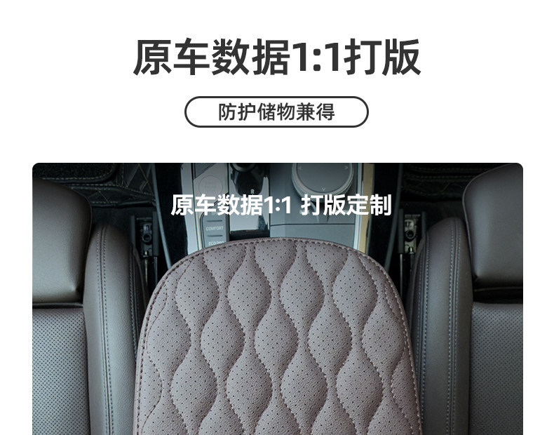 19-23 Model X7 Special Elbow Rest BMW Center Console Pad Car Interior Protection Center Armrest Box Heightening Pad