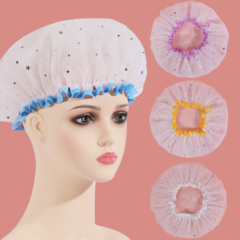 Waterproof shower cap