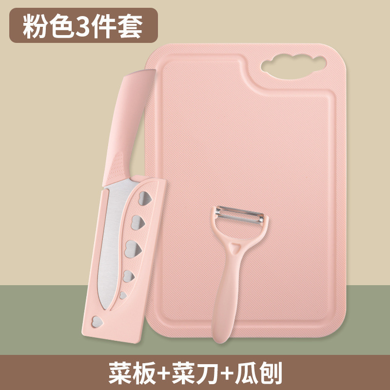 60 ° 위 - 120mm15.5cm 가루(고기, 과일, 야채 절단에 적합) 도마 + 슬라이스 칼 + 칼