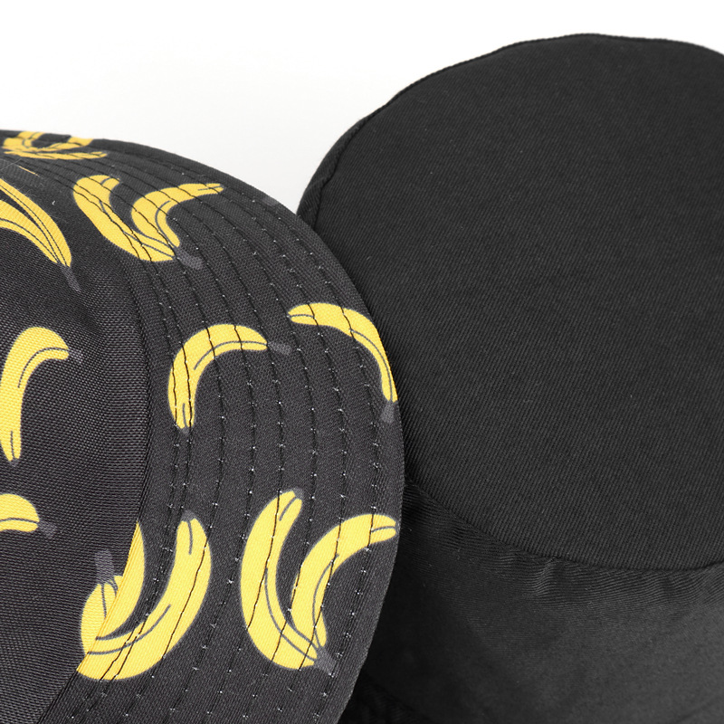 Unisex Fashion Banana Printing Wide Eaves Bucket Hat display picture 5