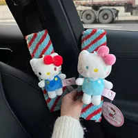 Подлинный hellokitty оригинальная плюшевая кукла автомобильный ремень безопасности наплечный чехол мультфильм милый подарок через границу