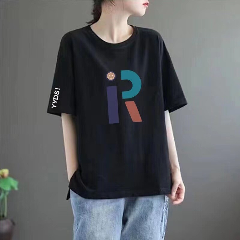 50 검정색 [R자] 흰색 소매