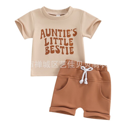 Children's short-sleeve sets direct supply