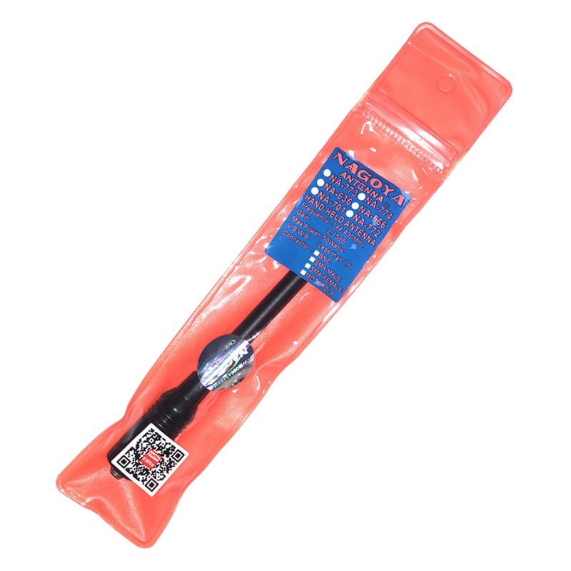 NAGOYA NA-773UV varilla de tracción de doble segmento antena de alta ganancia baofeng UV-5R 9Rplus 888S