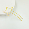 Fashionable hairgrip, cute Chinese hairpin, metal hair accessory, simple and elegant design
