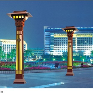 Ai Le Yi Di 4 m Palace Beam Building Landscape Lamps Park Community Publicity Display Garden Lamps High-grade
