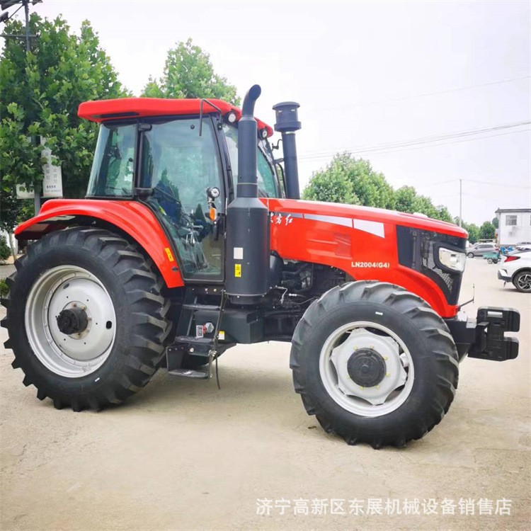 跨境股LN2004东方红拖拉机 耕种农用拖拉机 水旱田多缸田园管理机