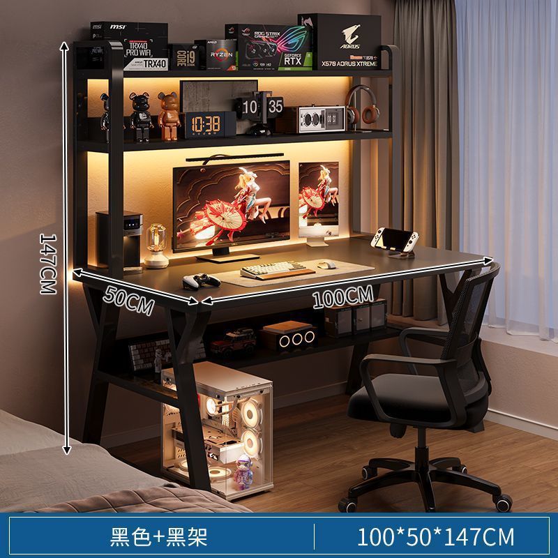 100x50cm 더블 레이어 블랙 + 블랙 프레임