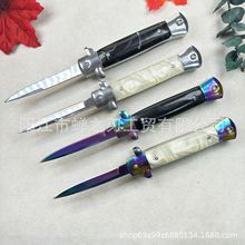 工厂批发黑手党刀改版微技术OTF随时携带战术刀鞘