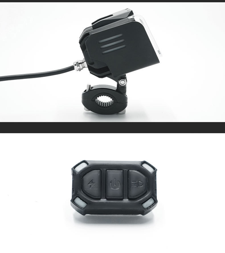 Motorcycle Waterproof LED Spotlight Super Bright High Beam