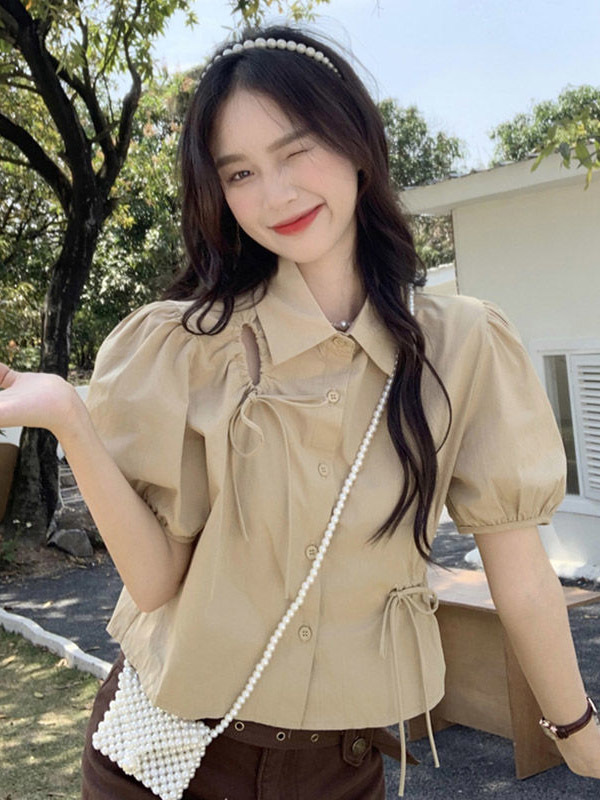 Summer design short cute shirt