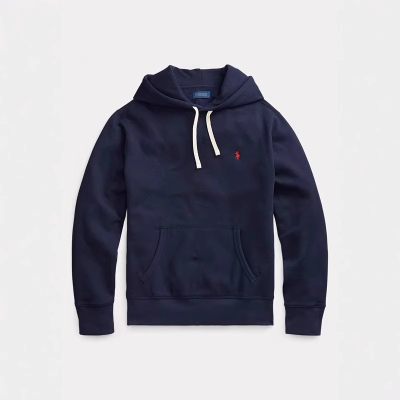 Cross-Border Ralph Lauren Embroidered Pullover Polo Sweatshirt Casual Sports Jacket Thin Fleece Hoodie Cross-Border Couple's Wear
