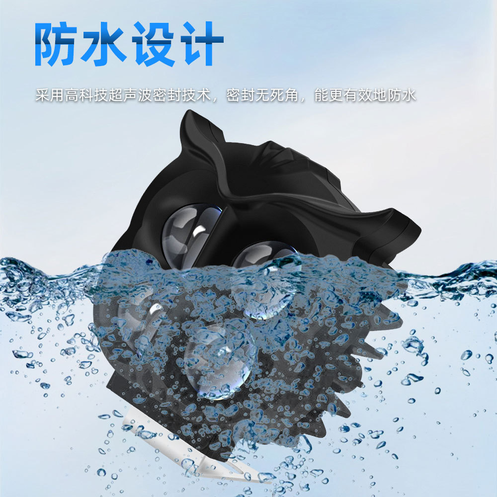High-Brightness Motorcycle Led 4-Bead Waterproof Modified High/Low Beam Road Lighting Headlight Spotlight