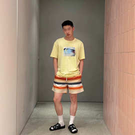 南油高端男女装LOE家26夏季新款休闲百搭运动沙滩短裤男女同款