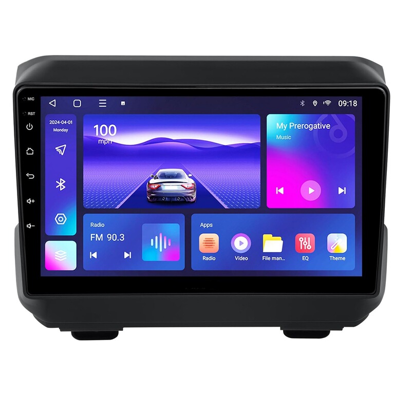 Suitable for Jeep Wrangler 2018-2023 Jeep Wrangler large screen car Android smart navigation