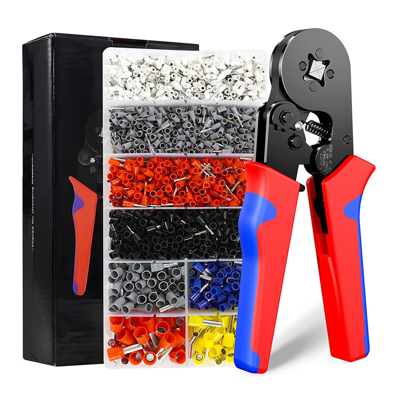 Amazon's Best-Selling Hsc86-4 Tubular Terminal Crimping Pliers Multi-Function Ve Crimping Pliers Cold Crimping Pliers Tool