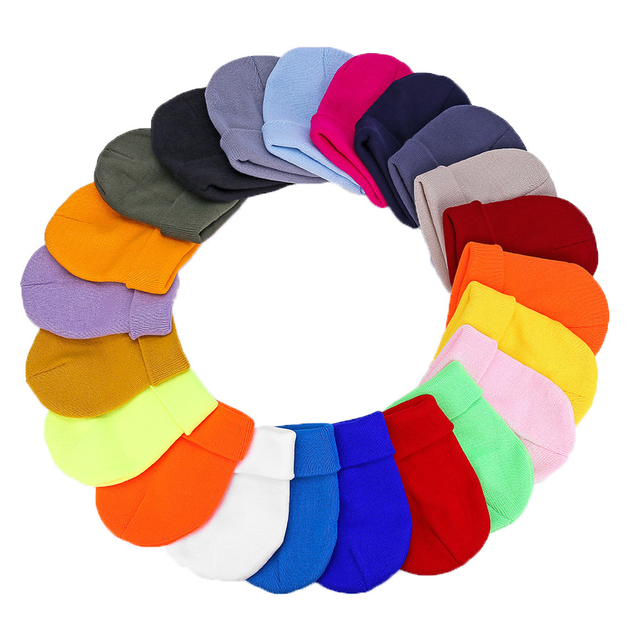 Unisex Fashion soft beanie ski hat candy color light plate thick melon skin hat double knit hat_voghion.com