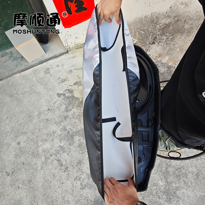 For Haojue AFR125 Motorcycle Sunscreen Waterproof Cushion Cover HJ125T-27 Thickened Leather Heat Insulation Seat Cover