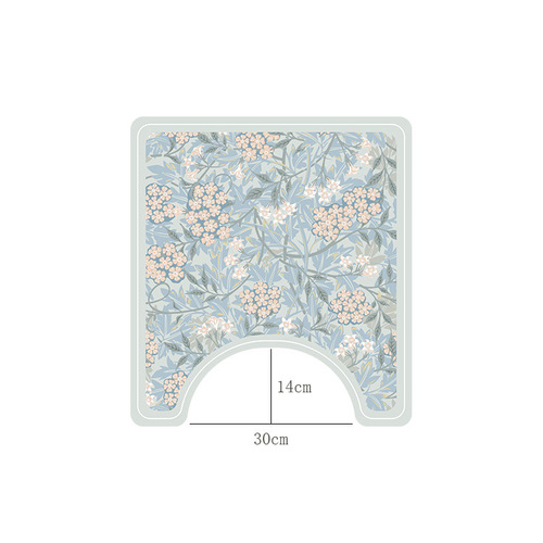 European diatom mud floor mat, bathroom soft cushion, washbasin absorbent foot mat, toilet flower floor mat, bathroom non-slip mat