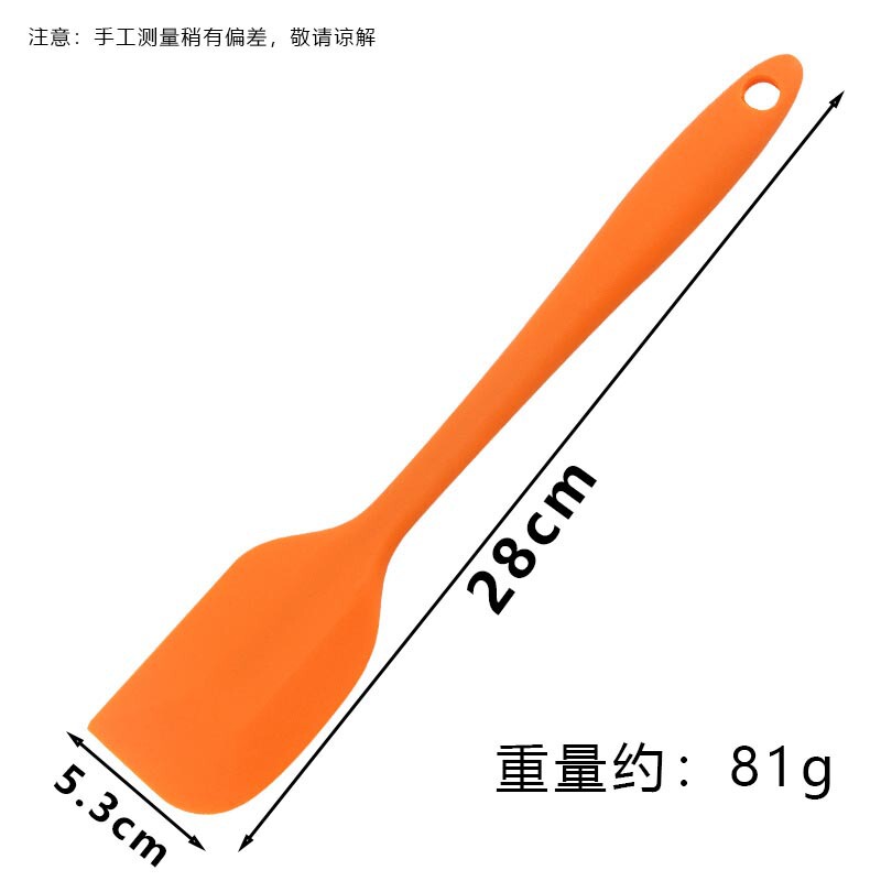 全包一体式硅胶刮刀做蛋糕烘培奶油抹刀橡皮铲刀搅拌刀烘焙工具|undefined