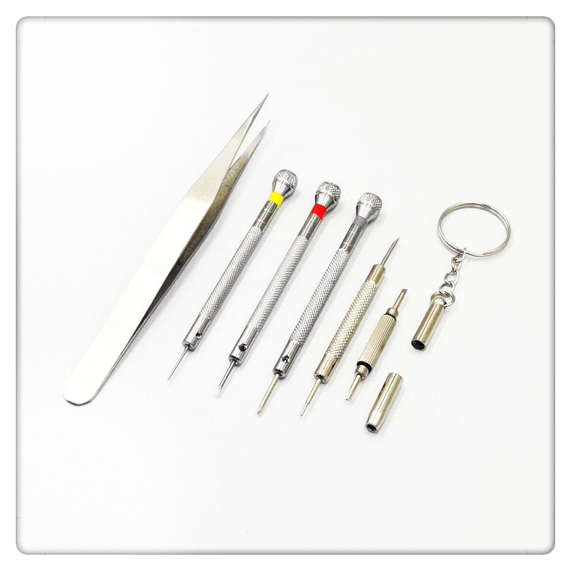 修表工具  6件套装工具  螺丝刀 镊子 生耳批套装工具