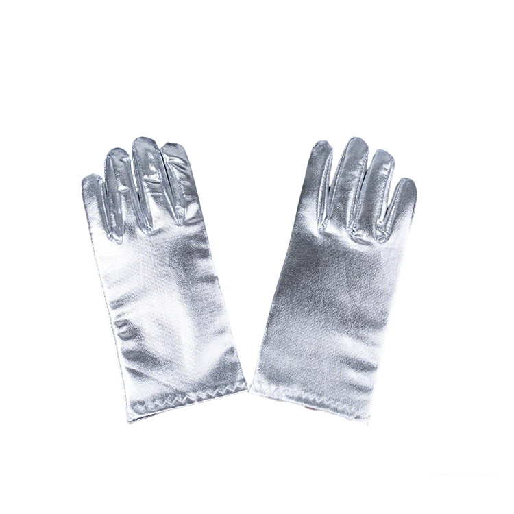 Guantes cortos de cuero sintético elástico estilo Harajuku oscuro, guantes de baile punk, guantes de cosplay, guantes de cuero al por mayor