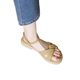 2025 New Retro Flat Beach Roman Sandals Outer Wear All-match Comfortable Soft Bottom Open Toe Niche Women's Shoes