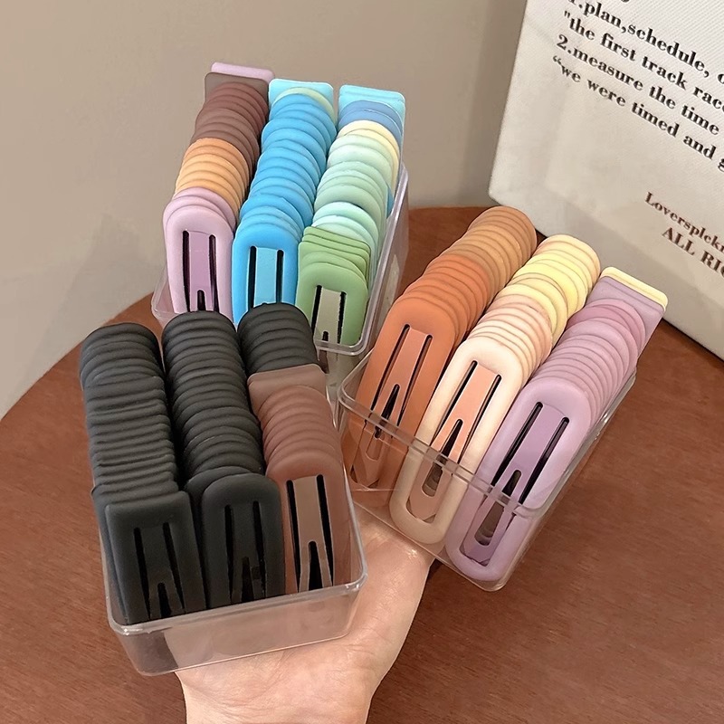 Simple abrazadera de cabello esmerilado BB clip lateral roto clip de cabello de frisa clip de cabello de cabeza de mujer clip de cabello de tocado clip de cabello