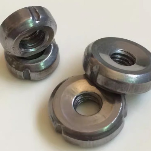 公制M5管内圆螺母三沟内套牙圆管内塞螺母不锈钢管螺母镀锌镍螺母