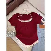 �ƹ����ƺ�ɫ������������֯��˿������������ŮT�����ر��¶̿�