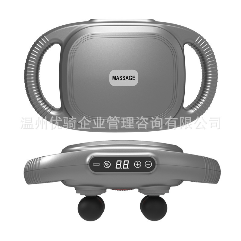 スマート電気マッサージャーフィットネスなだめるリラクゼーションマッサージ9スピードモード16ヘッド8ヘッド12ヘッド22ヘッド筋膜ガン|undefined