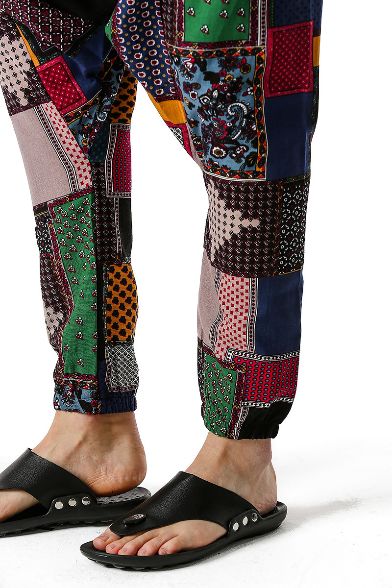men's and women's foreign trade Harun yoga pants loose bohemian pants hanging pants moth pants 21