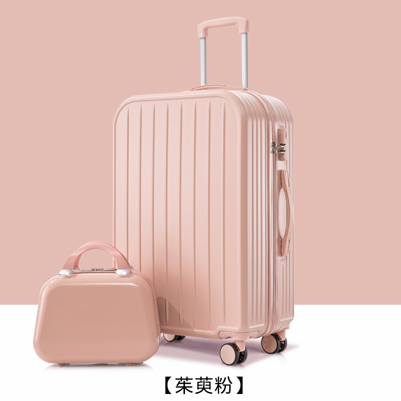 [Fábrica de selección estricta] maleta de 20 pulgadas de gran capacidad para hombres y mujeres nuevas maletas de tracción estudiantes silenciosos y duraderos