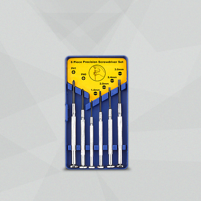 Destornillador de precisión destornillador pequeño de una palabra en forma de estrella cruzada lote de teléfono móvil reloj gafas destornillador juego de destornillador