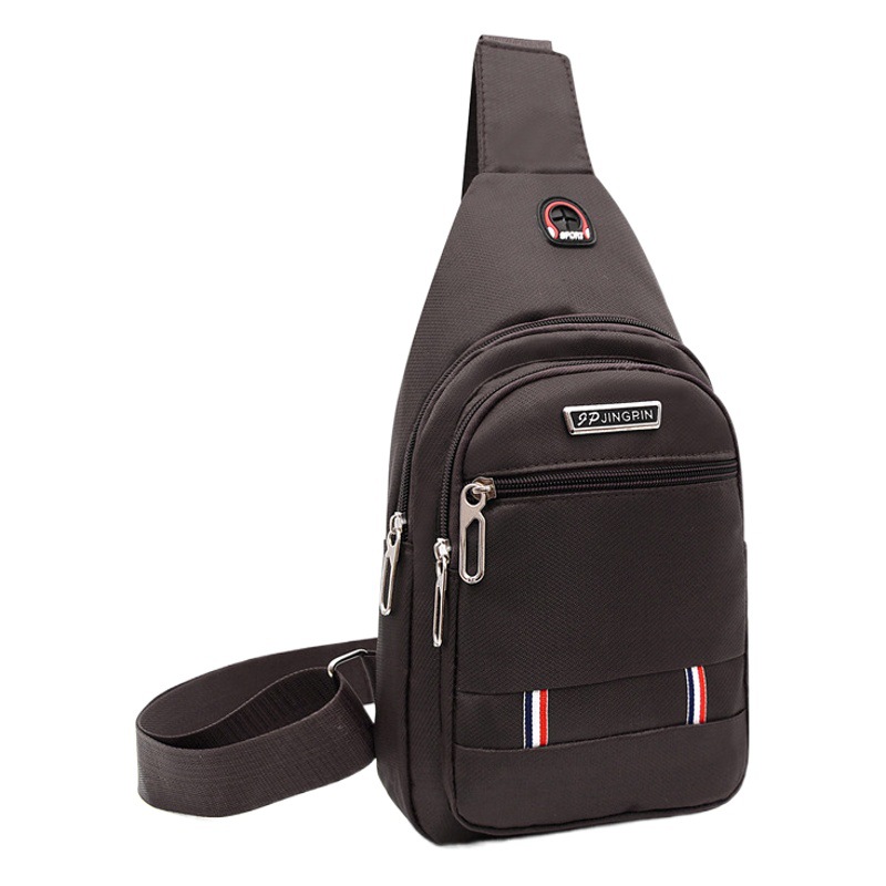Cross-border New Chest Bag Men's Bag Multi-functional Travel Outdoor Backpack Casual Sports Shoulder Bag Men's Crossbody Bag