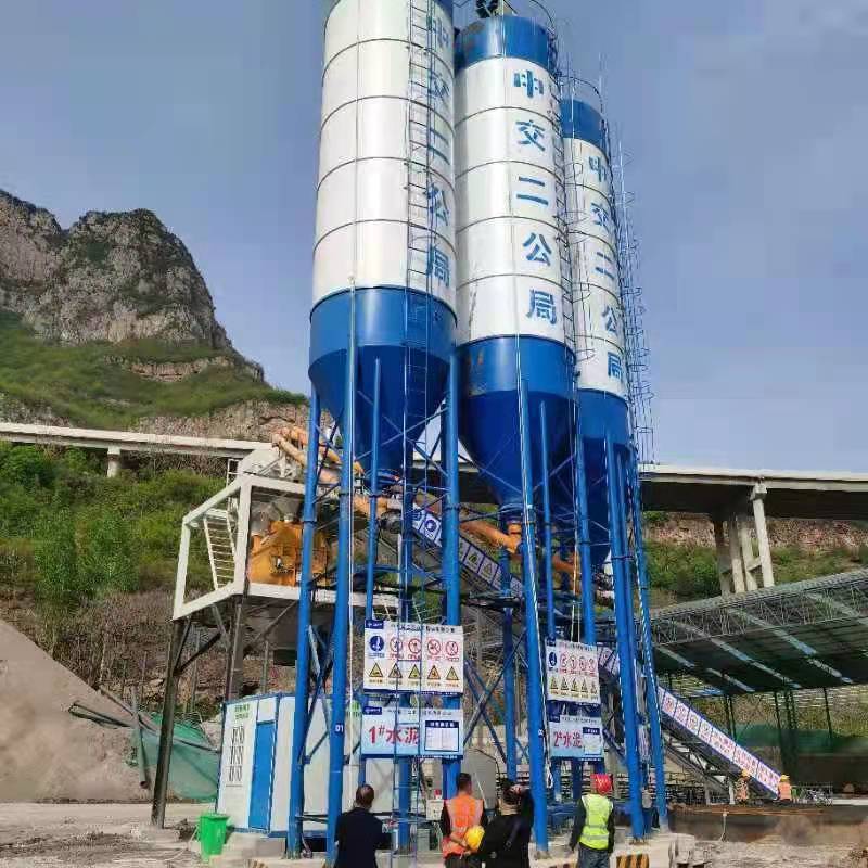 搅拌站厂家批发简易混凝土搅拌站 小型混凝土搅拌站 免基础搅拌站