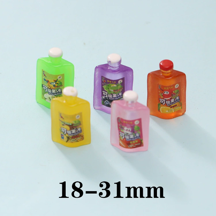 Small realistic food play, creative bottle, accessory, wholesale, handmade