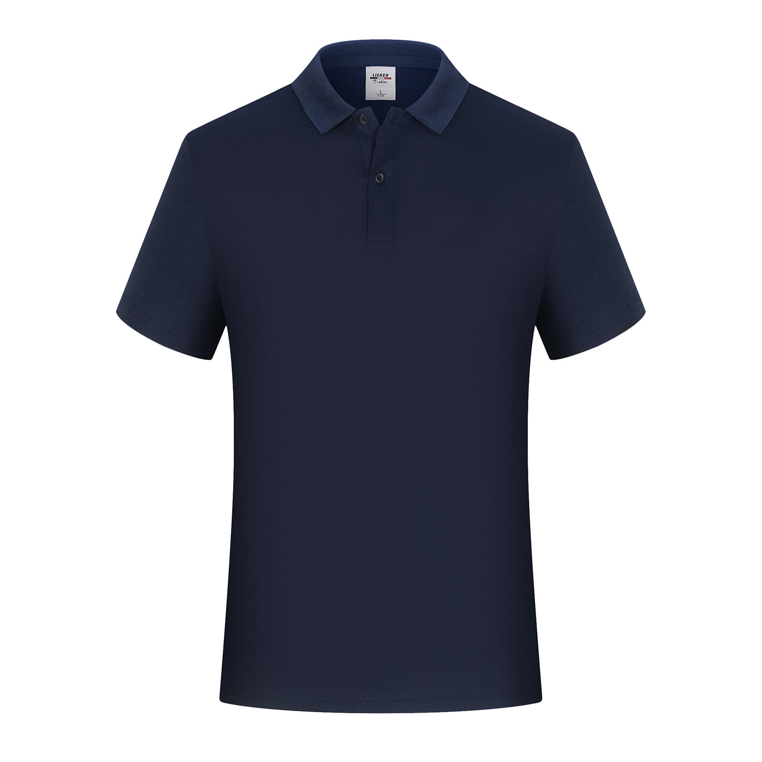 Nueva camisa de polo de solapa logotipo personalizado camisa cultural camisa de publicidad logotipo impreso ropa de grupo overoles bordado