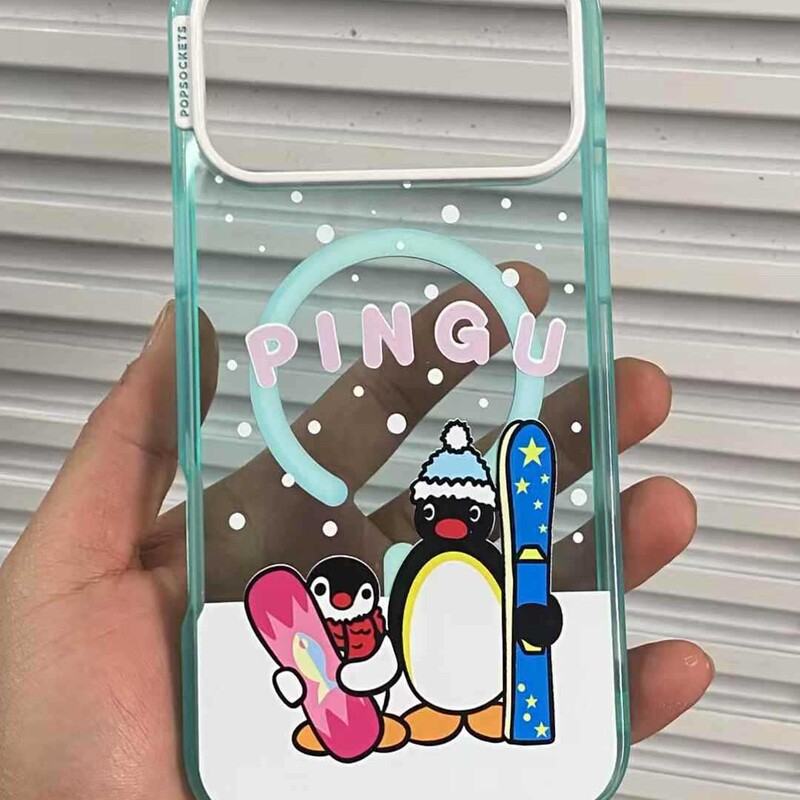 Pps Penguin Limited Edition Ski Resort Magsafe Magnetic Sweet Style Case for iPhone 17 Pro Max