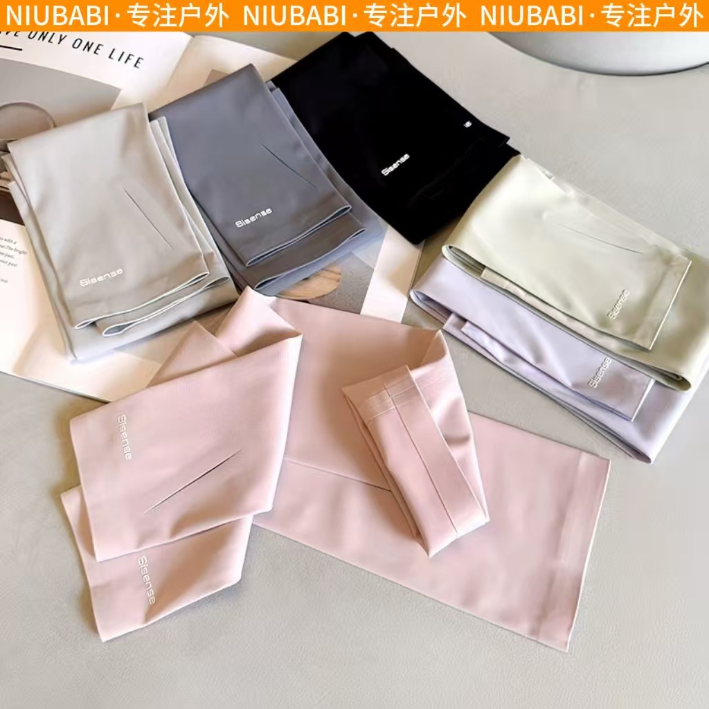 夏のアイスシルク日焼け止めスリーブ、通気性のあるアイススリーブ、アイスシルクハンドスリーブ、屋外サイクリングと運転アームガード、ゆったりとした大きいサイズのスリーブ