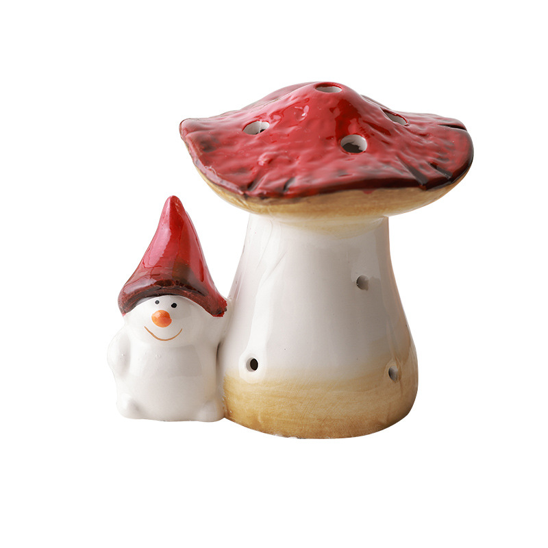 Buscando madera, nuevos productos transfronterizos, adornos de cerámica retro navideños, mesa de alce de muñeco de nieve para ancianos, decoración de luces, regalos