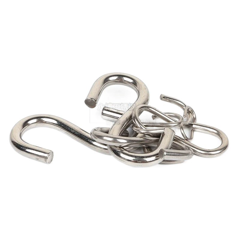 Прямая поставка с фабрики 304 нержавеющая сталь S крючок кухонный крючок колбаса бекон крючок шкаф многофункциональный крючок