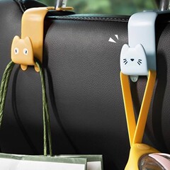 新自動車フック車載シート車内かわいい多機能創意置物収納フック装飾用品大全