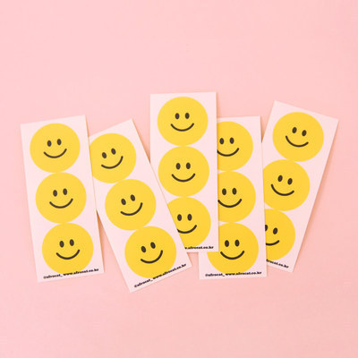 A0 Corea del Sur lindo Margarita amor cara sonriente INS de dibujos animados pegatinas de computadora diario decorativo emoji pegatinas