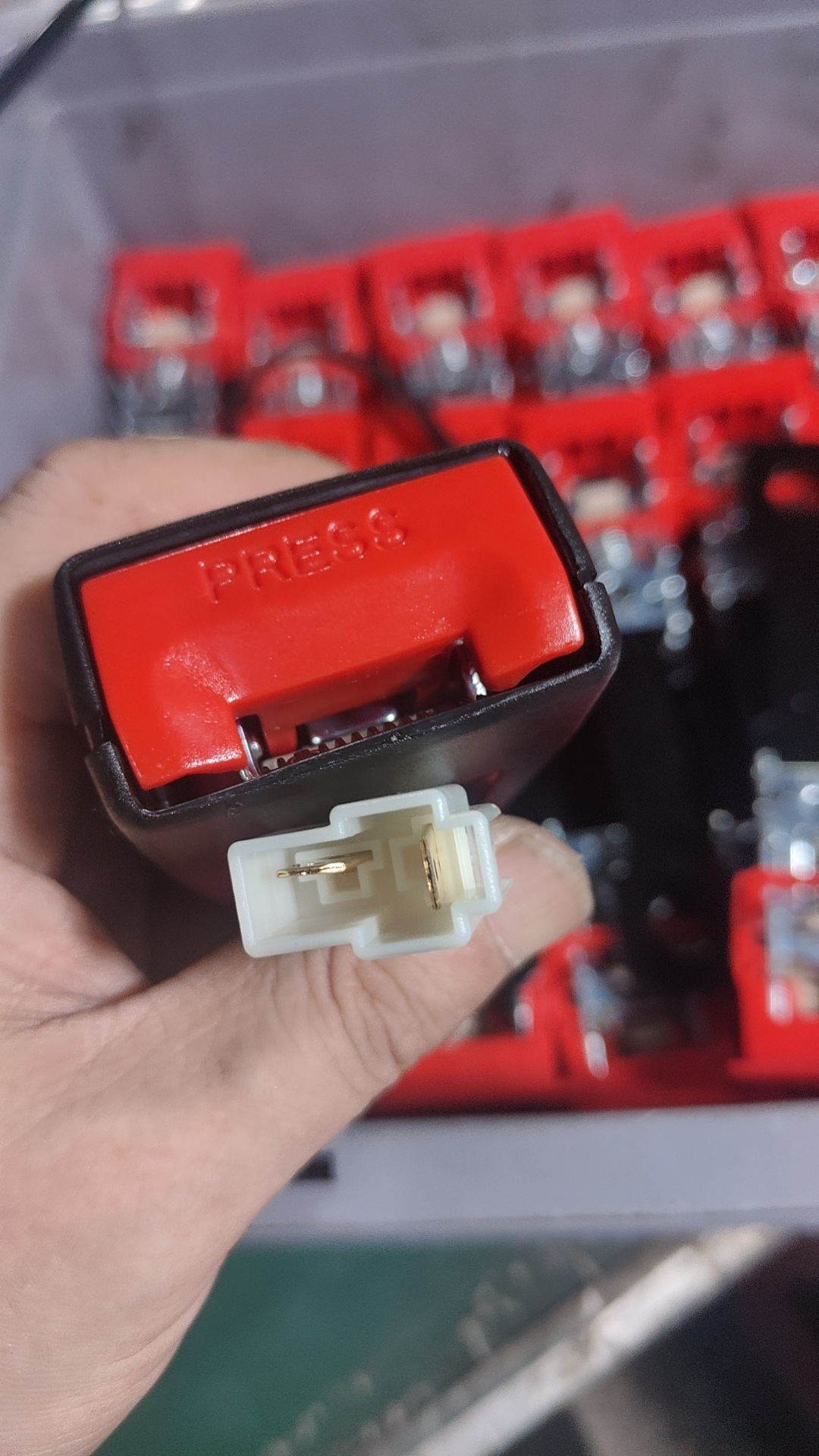 Car Seat Belt Accessories, Passenger Car and Truck Lock Buckle, Socket Buckle Base, Seat Belt Socket Slot, Seat Seat