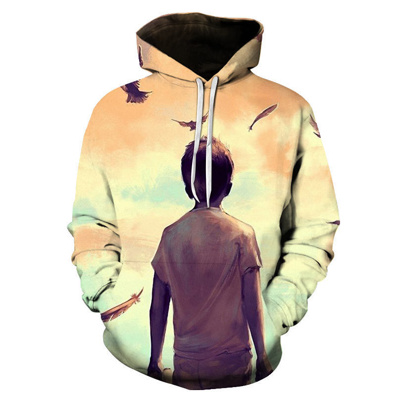 

Hooded Cool Graffiti Casual Hoodies