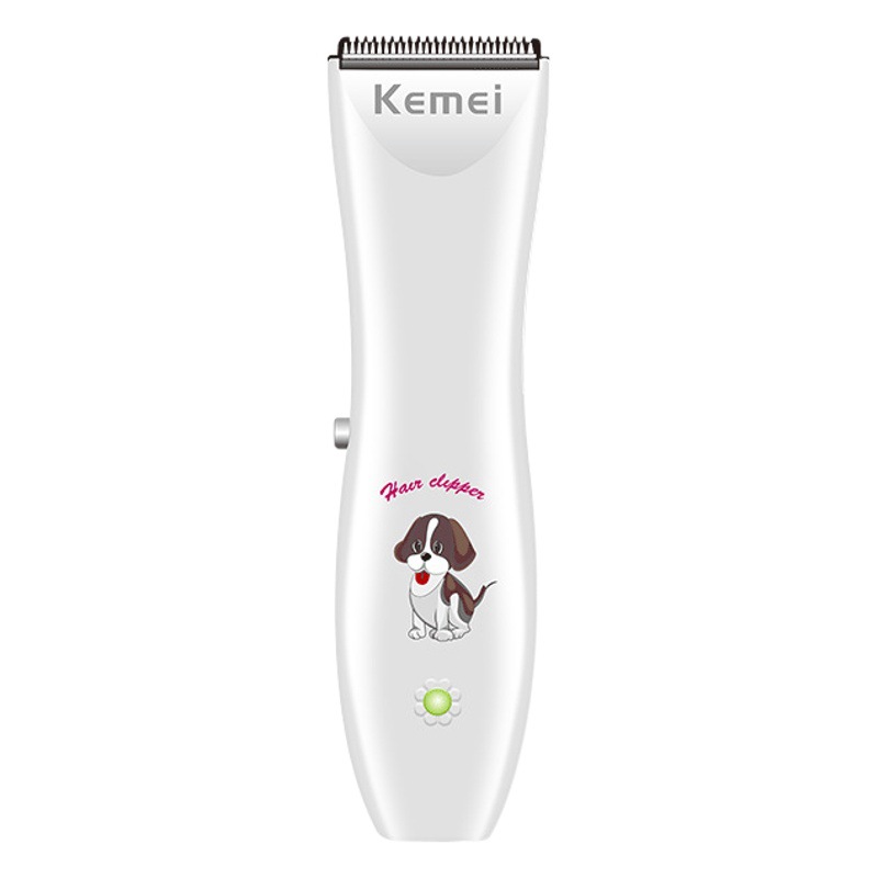 Kemei acondicionador de pelo para mascotas Mute pelo no pegado KM-1051 de planchar gato y perro Clipper eléctrico
