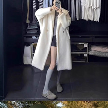 中长款环保皮草大衣廓形气质高级感皮毛一体2025新款爆款外套冬季