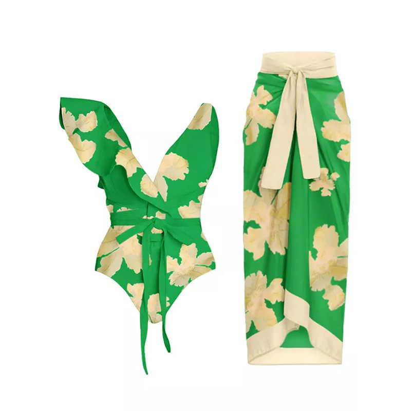 203g Weight Sleeveless Sleeve Length Pullovers Placket Type Polyester Fabric Type Women's Casual Flower 1 Set One Piece
